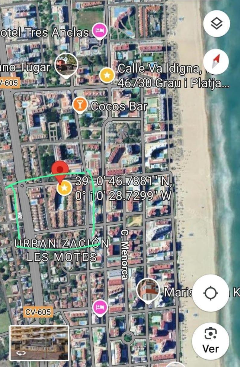 Ferienwohnung Playa Gandia, Iris, Piscina Aa Y Wifi Playa de Gandia Exterior foto